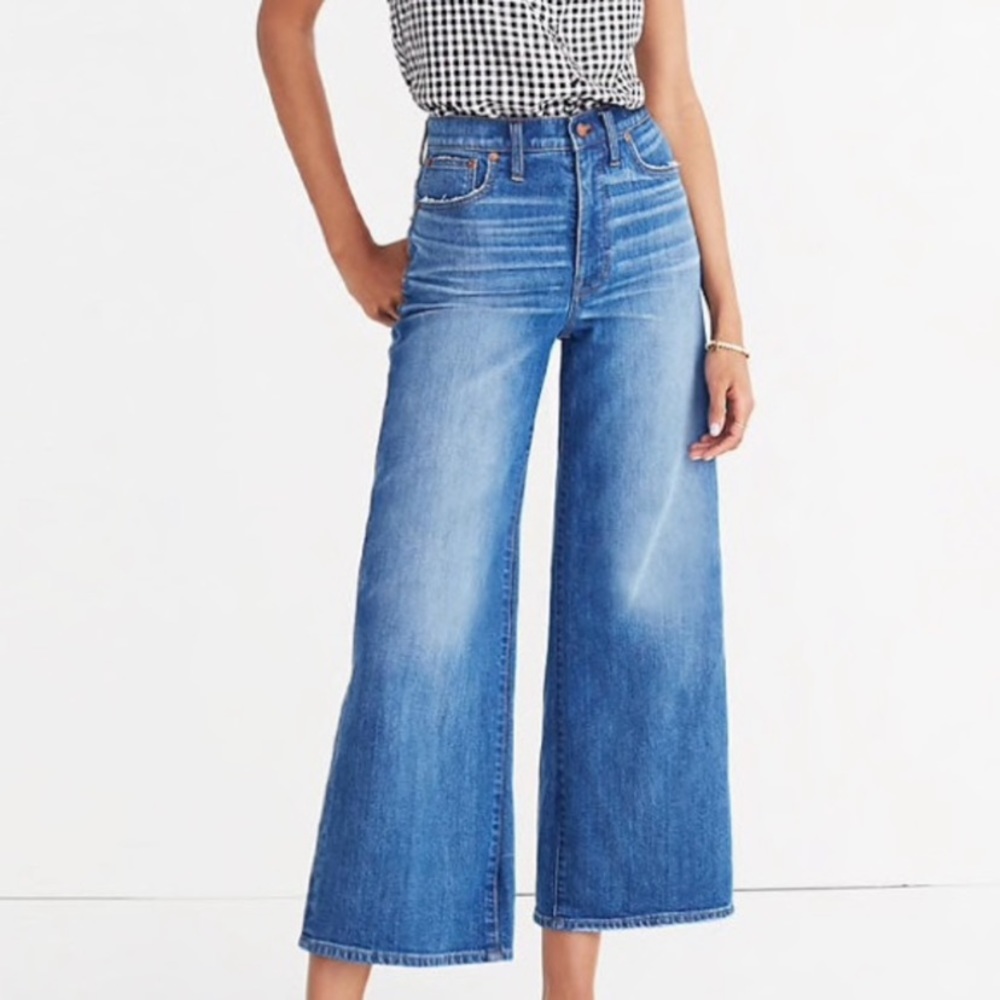 Madewell Wide Leg Crop
